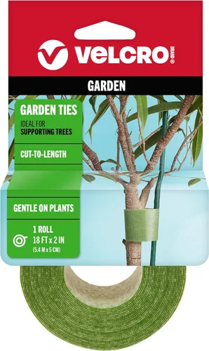 VELCRO Brand ONE-WRAP Ties | Soportes para árboles y plantas para un crecimiento efectivo | Los fuertes agarres de jardinería son reutilizables y