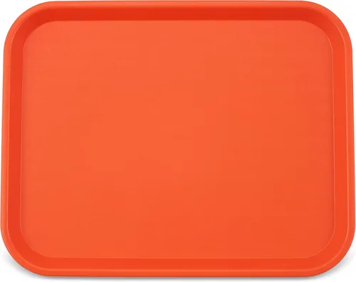 Miniatura 12 de Carlisle FoodService Products Bandeja de plástico para comida rápida, 14 x 18 pulgadas, beige, (paquete de 12)