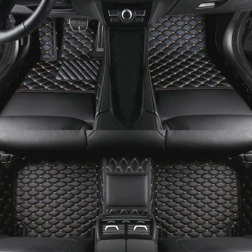 Miniatura 17 de Alfombrillas de cuero de lujo personalizadas para todo tipo de clima, para el 99 % de los sedán, SUV, automóvil deportivo, para hombres y mujeres