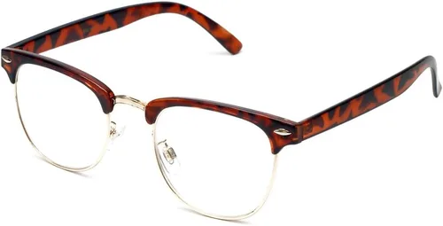 Miniatura 6 de Calabria 5921R - Lentes de lectura de diseño vintage, juego de chorro de metal, para hombres y mujeres, lectores clásicos, lentes de moda elegantes
