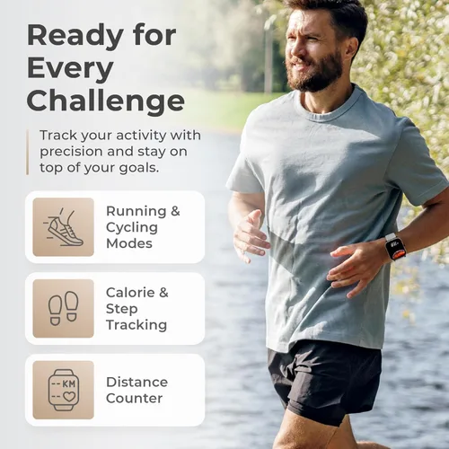 Miniatura 6 de iWatch® Reloj inteligente con llamadas Bluetooth, pantalla AMOLED de 1.85 pulgadas, seguimiento de fitness y sueño, reloj inteligente impermeable