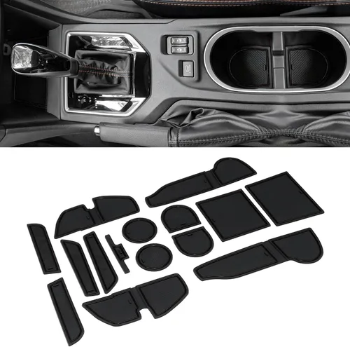 Inserto de portavasos para Subaru Crosstrek 2023 2022 2021 2020 2019 2018 y para Subaru Impreza 2017-2023 Alfombrilla de consola central
