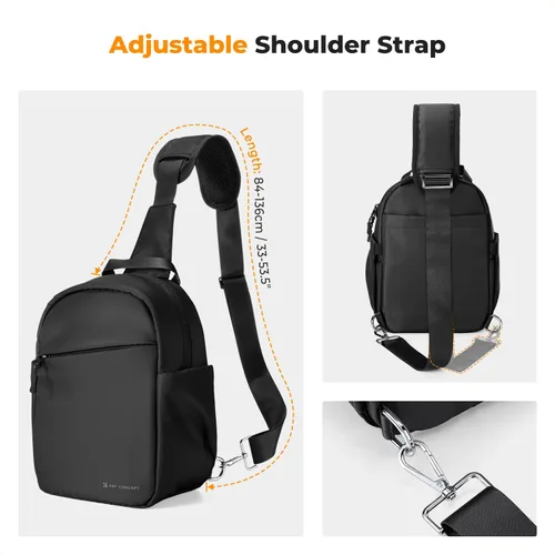 Miniatura 5 de K&F CONCEPT Bolso Pequeño para Cámara para Fotógrafo, Bolso de Hombro Cruzado para Cámara DSLR/SLR/Sin Espejo, Estuche Compacto para Cámara