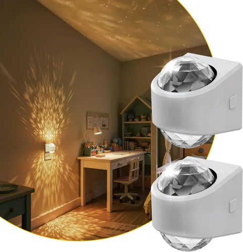 Miniatura 11 de L LOHAS LED - Luces nocturnas enchufables en la pared, luz nocturna con proyector y sensor de crepúsculo a amanecer, 1600K/3000K/5000K ajustable