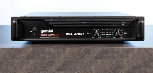 Miniatura 2 de Gemini XGA-2000 - Amplificador de potencia para equipos de DJ y 2000 vatios de potencia pico instantánea (2000 W)