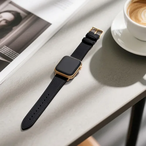 Miniatura 4 de Bestig - Correa compatible para Apple Watch de 38mm, 40mm, correa de repuesto de cuero genuino para iWatch Series 6, SE, 5, 4, 3, 2, 1, Sports &