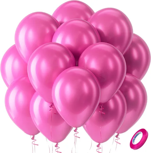 Miniatura 169 de Bezente - Globos de 12 pulgadas de látex con confeti para bodas, graduaciones, despedidas de soltera y cumpleaños, aptos para helio, dorado, 60