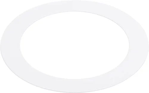 Miniatura 9 de PATIKIL 2.99" ID 4.13" OD Light Trim Ring White Goof Ring Matte Circular Light Cover Accesorio de iluminación para pared de techo empotrado Can