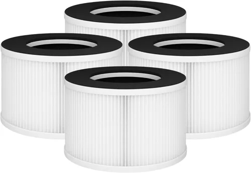 Miniatura 7 de Nispira TD-1500 TD-1500BM Filtros de repuesto True HEPA 4 en 1 para purificador de aire Tredy TD-1500, 1 paquete