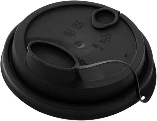 Restaurantware Solo tapas: tapas Bev Tek para tazas de café de 12 a 16 y 24 onzas, 25 tapas para bebidas a prueba de fugas, diseño 2 en 1, tapones