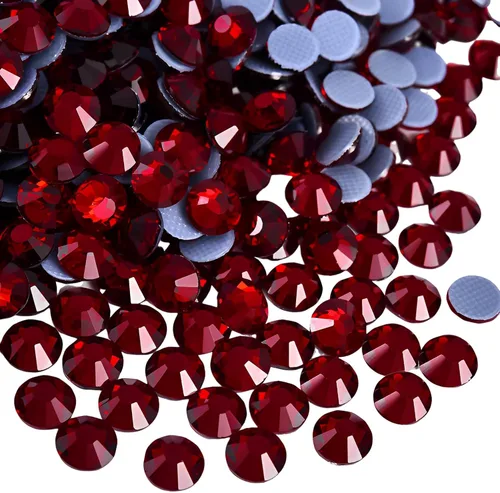 Miniatura 56 de 2880 diamantes de imitación termoadhesivos de imitación de cristal con parte trasera plana para manualidades, manualidades, ropa, zapatos