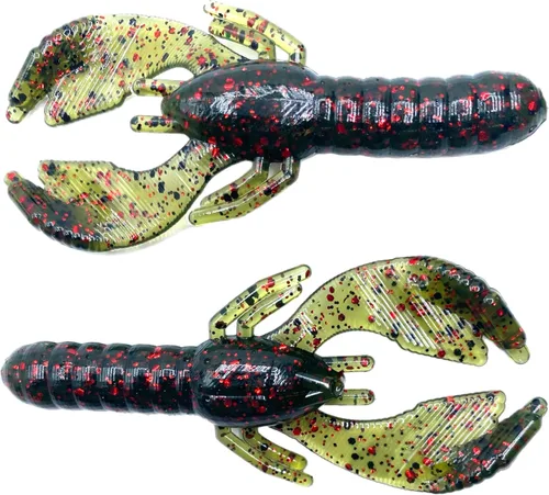 Miniatura 21 de Phat Pak Baits - Beasty Bug Jr Ned Rig Craw Finesse Bass Señuelo de pesca de plástico suave 20ct 2.8" Paquete de variedades