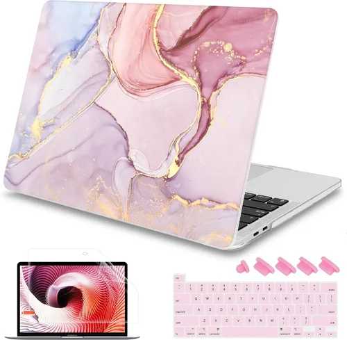 Miniatura 18 de Mektron Funda para MacBook Pro de 16 Pulgadas A2141 Versión 2019 con Pantalla Liquid Retina/Touch ID, Carcasa Rígida de Plástico con Funda