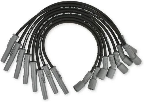 Miniatura 6 de MSD 31633 Super Conductor Juego de cables de bujía, color negro