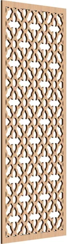 Miniatura 34 de Madison Paneles de pared decorativos de madera con calado, 9 3/8 pulgadas de ancho x 24 3/8 pulgadas de alto x 3/8 de alto, roble rojo rojo (Red Oak)