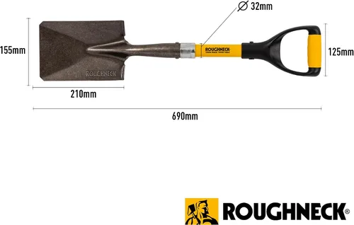 Miniatura 2 de Roughneck ROU68006 Micro Pala Punta Cuadrada