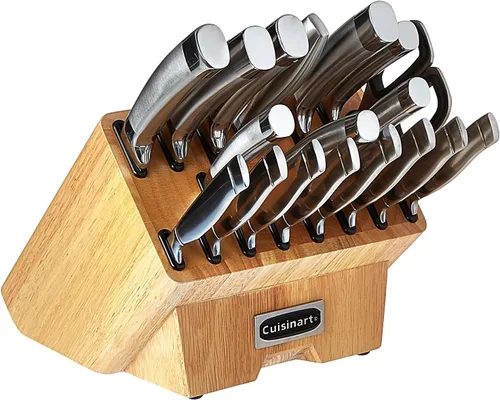 Miniatura 4 de CUISINART C77SS-17P - Juego de cuchillos de bloque de 17 piezas con cuchillas de acero para un corte preciso, ligero, acero inoxidable, duradero