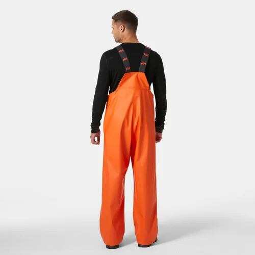 Miniatura 4 de Helly-Hansen Workwear Gale - Pantalones con peto impermeables para hombre, de poliéster/poliuretano, impermeables, diseñados para la movilidad
