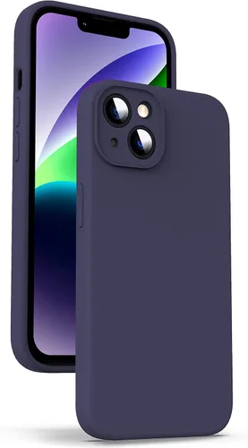 Miniatura 67 de Supdeal Funda de silicona líquida para iPhone 12 Pro Max, [protección de cámara] [antihuellas dactilares] [carga inalámbrica] Funda protectora de 4