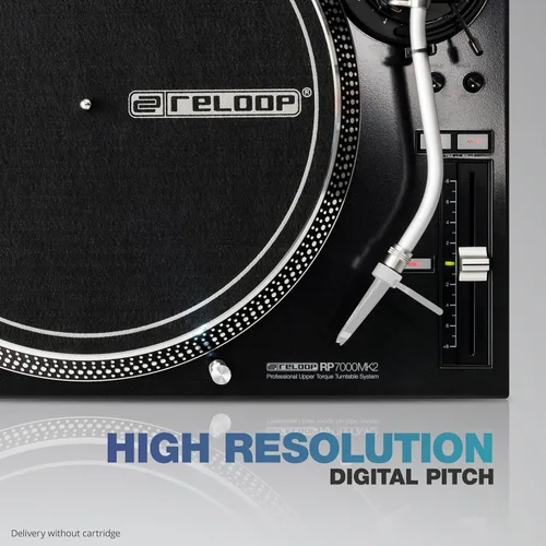 Miniatura 6 de Reloop RP-7000 MK2 Sistema de tocadiscos profesional de torque superior, Negro