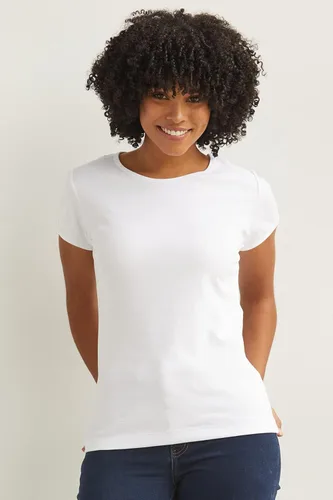 Miniatura 4 de Fair Indigo Camiseta de lujo de algodón orgánico para mujer Peru