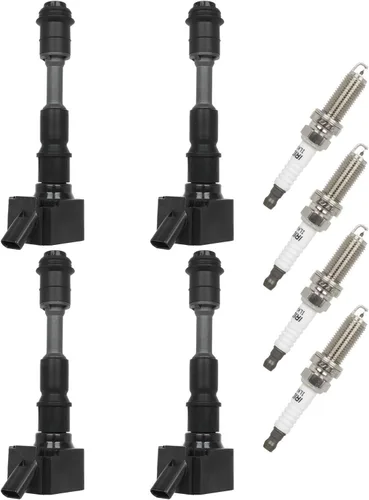 Miniatura 14 de ECCPP UF765 4 bobinas de encendido con 4 bujías de iridio A4 Q5 2014-2020 l4 2.0L 1.8L UF765
