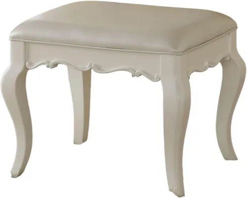 Miniatura 6 de ACME Edalene Twin Bed- Blanco perla