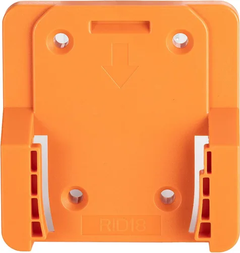 Miniatura 7 de Soporte de batería compatible con batería Ridgid de 18 V, montaje en pared, almacenamiento de batería para furgoneta de trabajo, estante, caja