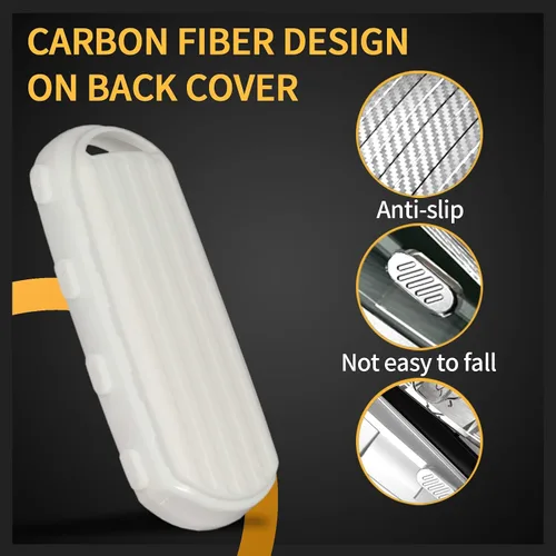 Miniatura 3 de Funda para llavero de TPU compatible con Mazda 3, CX-5, MX-5 Miata, Scion IA, Toyota Yaris IA con textura de fibra de carbono transparente de 2-4