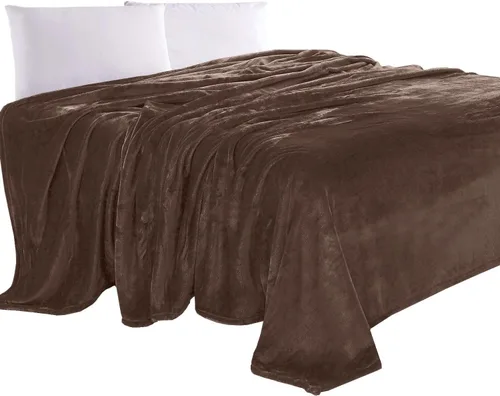 Miniatura 23 de Elegant Comfort Manta de Lujo con Sensación de Terciopelo, Manta Ligera para Todas las Estaciones, Ultra Suave, de Felpa de Forro Polar de Franela