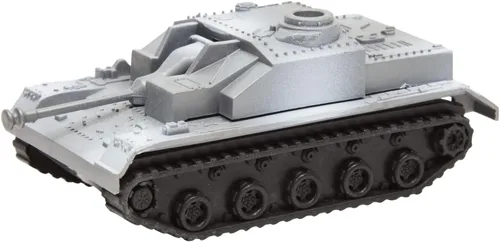 Miniatura 6 de BLUE PANDA Juego de 300 figuras de acción del ejército con bolsa con cremallera, soldados de plástico rojo, plateado, bronceado y verde con tanques