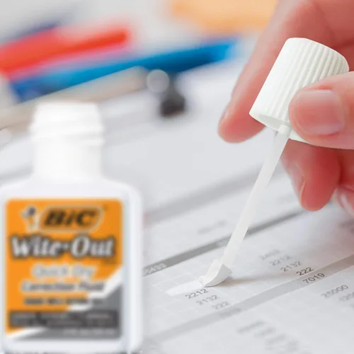 Miniatura 4 de BIC Wite-Out - Líquido de corrección de secado rápido paquete de 3 BICWOFQD324