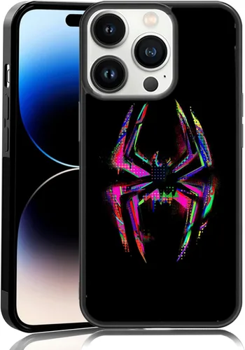 Miniatura 16 de Morales Punk Gwen - Funda protectora para iPhone 11 Pro, Spiderverse negro TPU a prueba de golpes, funda protectora para iPhone, linda funda