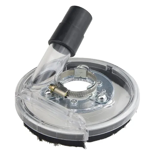 Miniatura 6 de Kit de cubierta antipolvo, cubierta de polvo de molienda en seco, amoladora angular ajustable de 3.937-5.906 in con rueda de copa de diamante
