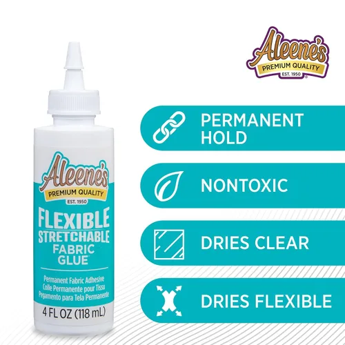 Miniatura 4 de Aleene's AR70-2 Pegamento flexible para tela estirable, 4 onzas, multicolor