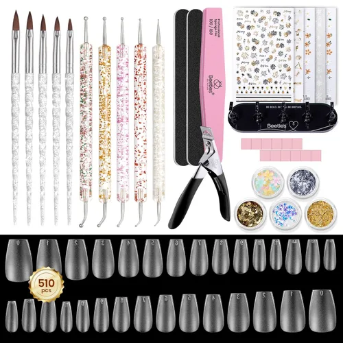 Miniatura 25 de Juego de esmalte de uñas de gel Beetles Cat Eye - 24 piezas, 20 colores de esmalte de uñas de gel con brillantina, cambia de color oscuro, kit