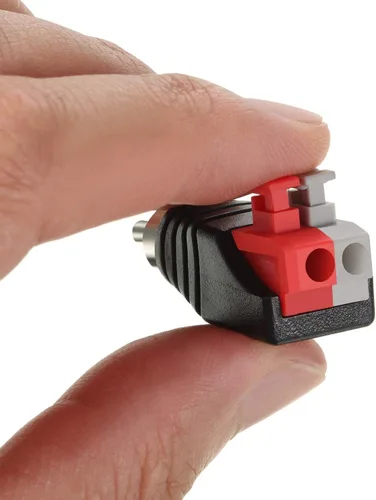 Miniatura 4 de MATTOX Cable de altavoz a audio macho RCA conector adaptador Jack Plug 10pcs/Set