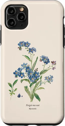 Miniatura 13 de Forget Me Not Flower - Carcasa para iPhone 17, diseño de flores silvestres