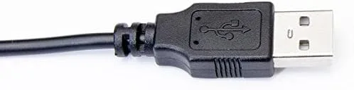 Miniatura 2 de OMNIHIL 2.0 Cable USB de alta velocidad/cargador compatible con Zoom Q8 Handy Video Recorder