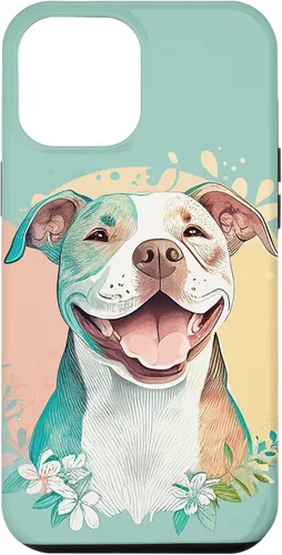 Miniatura 26 de Pit Bull - Carcasa para iPhone 17, diseño artístico de Pitbull para mujer