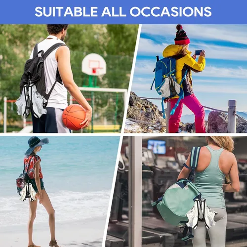 Miniatura 6 de Clip para calzado deportivo y viaje de escalada al aire libre, accesorio deportivo con clip para calzado, cuelga zapatos adicionales, botas o