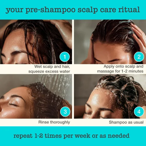 Miniatura 7 de SAUCE BEAUTY Tratamiento aclarador del cuero cabelludo (8 onzas líquidas) Limpiador espumoso para el cuero cabelludo y el cabello, removedor
