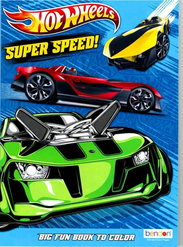 Miniatura 2 de Hot Wheels - Juego de libros para colorear para niños, paquete con libros de actividades de automóvil Hot Wheels, almohadillas adhesivas, Hot Wheels