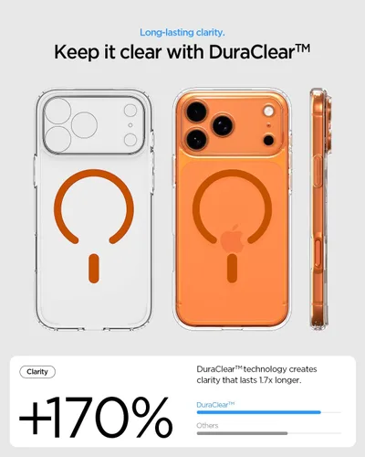Miniatura 140 de Spigen Funda para iPhone 13 Mini, ultra híbrida MagFit [antiamarilleo] [compatible con Magsafe] - Transparente