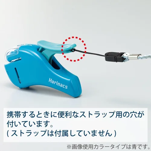Miniatura 5 de Kokuyo, Grapadora sin grapas, Harinacs Compact Alpha portátil sin agujeros, hasta 5 hojas sin encuadernación con grapas, color rosa, importado