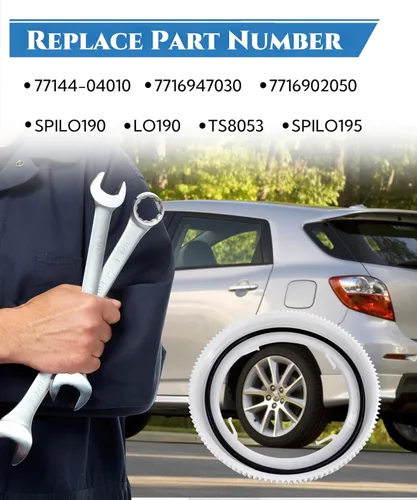 Miniatura 5 de Retenedor de anillo de bloqueo de bomba de combustible de repuesto 77144-04010 y sello de tanque de bomba de combustible LO190 se adapta a Toyota