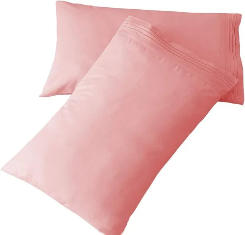 Miniatura 18 de SONORO KATE Juego de fundas de almohada de lujo de microfibra cepillada 1800 ropa de cama - sin arrugas, (gris, 2 fundas de almohada estándar)
