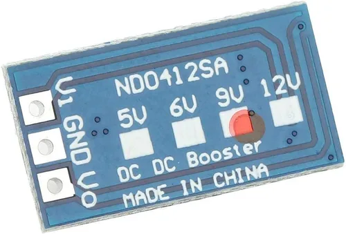 Miniatura 8 de Módulo convertidor de impulso DC-DC de 2.6-5.5 a 5V/6V/9V/12V, regulador de voltaje elevador, convertidor de voltaje para motor LED (9V, sin pin), 2