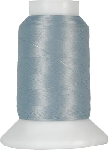 Miniatura 34 de Hilo elástico lanudo de Threadart para serger - Bobinas de 1000 m - Hilo de nailon para traje de baño, lencería, tejidos - Negro - Color 9228