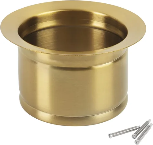 Miniatura 7 de LQS Brida de fregadero extendida, brida profunda para fregaderos de cocina, apto para orificio de drenaje estándar de fregadero de 3-1/2 pulgadas